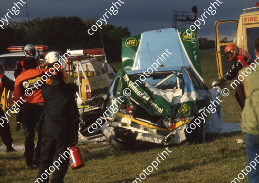 1995 Zkops Fleetcare 1 Shaun vd Linde BMW318i HUGE (Watling Photo) (6)