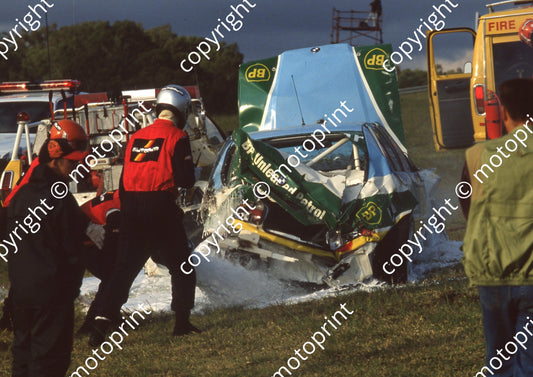 1995 Zkops Fleetcare 1 Shaun vd Linde BMW318i HUGE (Watling Photo) (8)