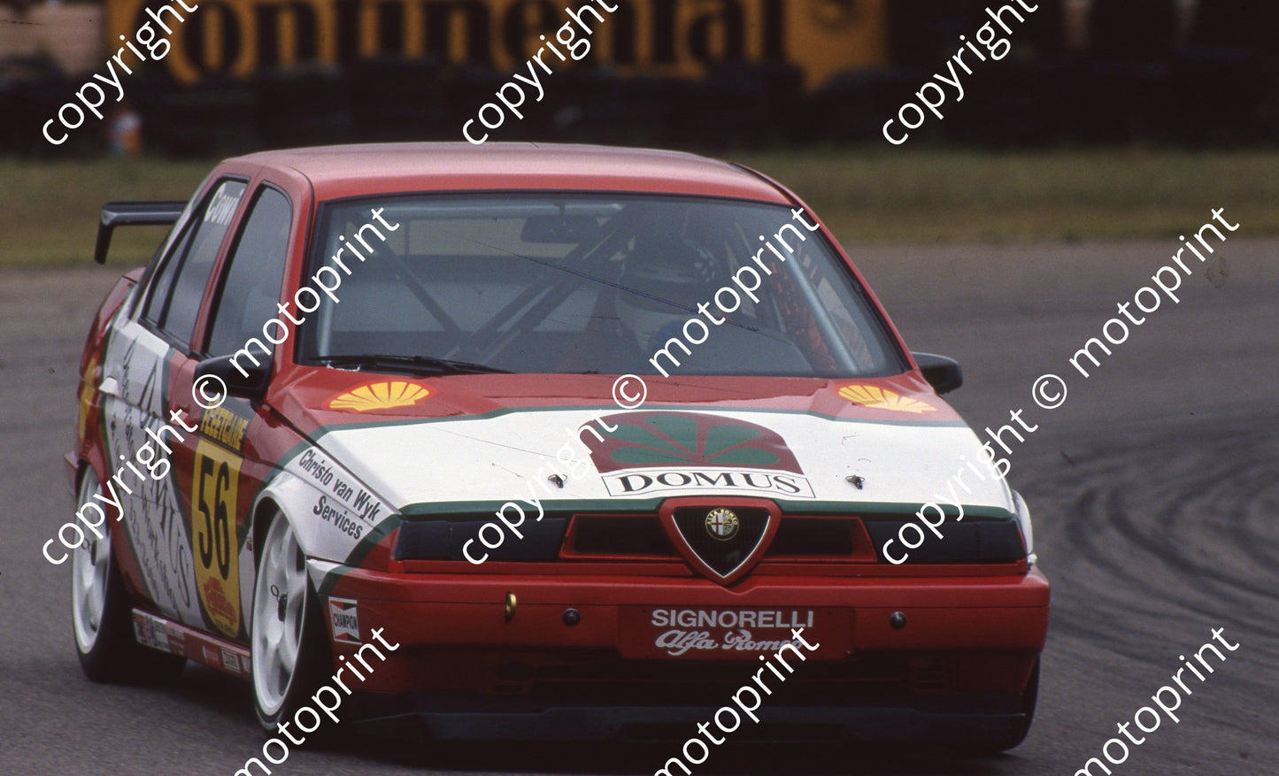 1995 Zkops Fleetcare 56 Hilton Cowie Alfa 155 (Watling Photo) (2)