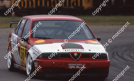 1995 Zkops Fleetcare 56 Hilton Cowie Alfa 155 (Watling Photo) (2)
