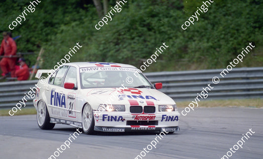 1996 Brands BTCC 21 ROberto Ravaglia BMW320i (Watling Photo) (19)