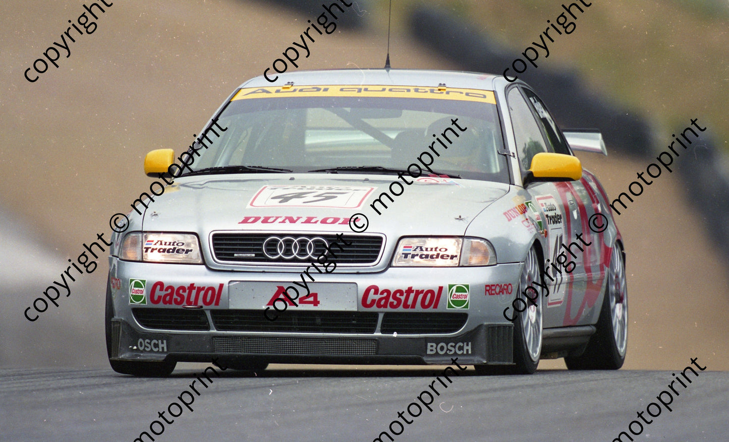 1996 Brands BTCC 45 Frank Biela Audi A4 Quattro (Watling Photo)343