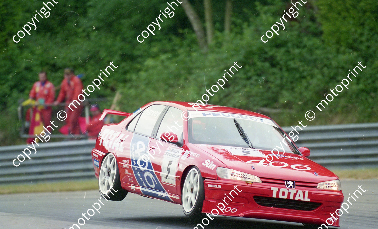 1996 Brands BTCC 5 Tim Harvey Peugeot 406 (Watling Photo)  (2)