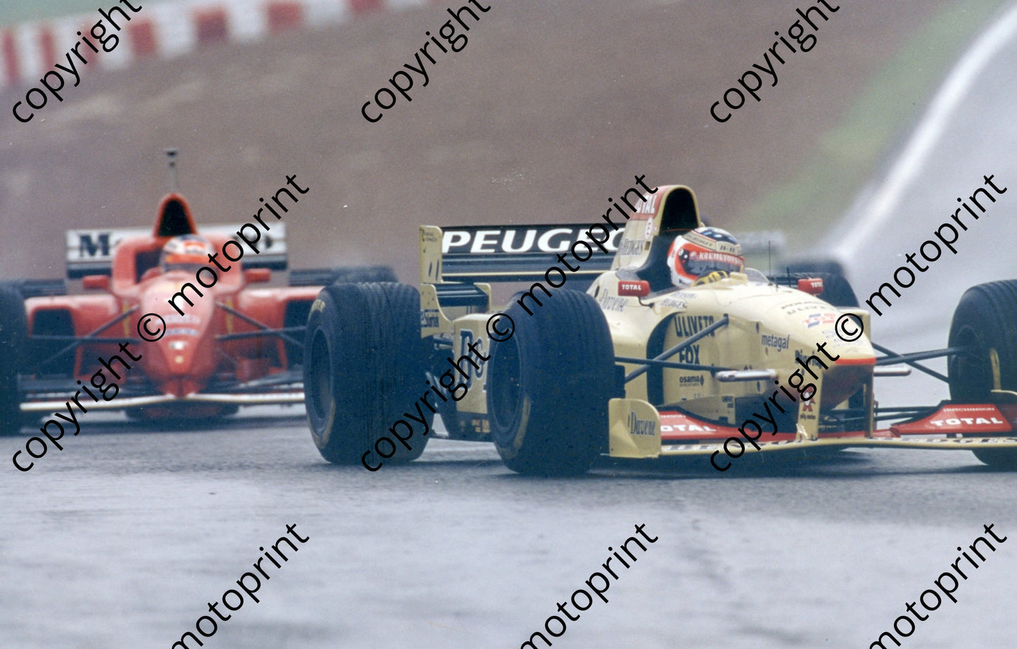 1996 Brazilian Rubens Barrichello Jordan, Michael Schumacher Ferrari