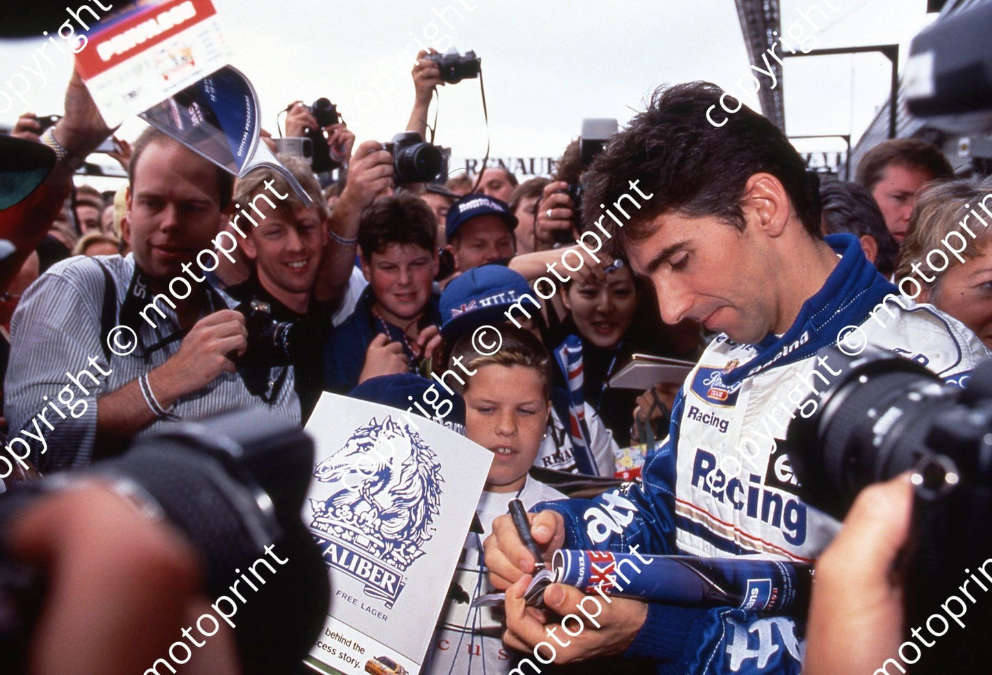 1996 British GP Hill 080
