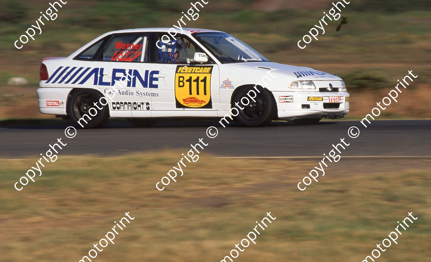 1996 EL Fleetcare 111 Darryll Werner Opel Astra (Watling Photo) (37)