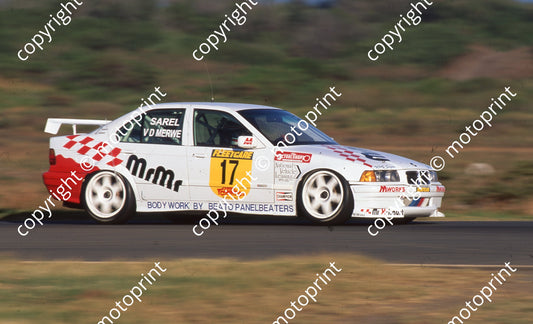 1996 EL Fleetcare 17 Sarel vd Merwe BMW318i (Watling Photo) (3)