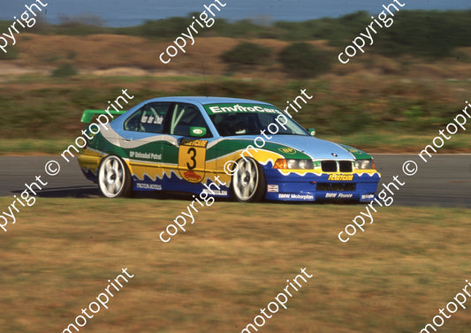 1996 EL Fleetcare 3 Shaun vd Linde BMW318i (Watling Photo) (1)