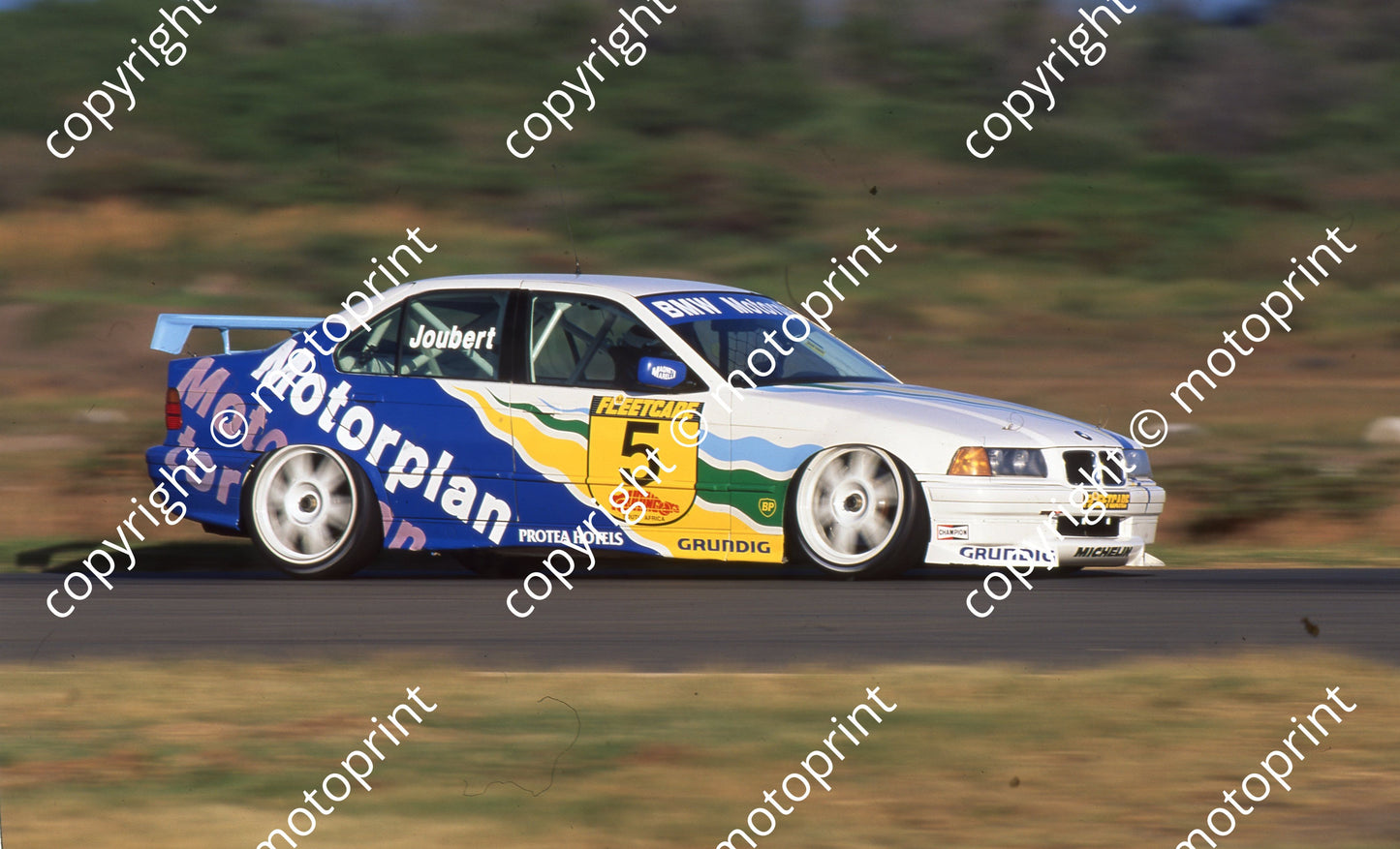 1996 EL Fleetcare 5 Deon Joubert BMW318i (Watling Photo) (2)