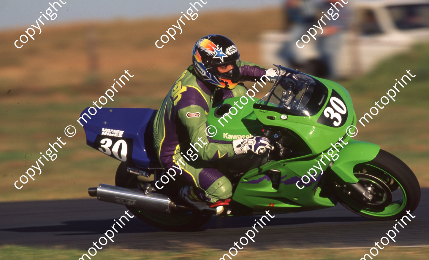 1996 EL MC 30 Sanjeev Singh Kawasaki ZX6R (Watling Photo) (58)