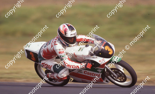 1996 EL MC 3 Lance Isaacs Honda RS125 (Watling Photo) (1)