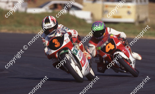 1996 EL MC 3 Lance Isaacs Honda RS125 (Watling Photo) (3)