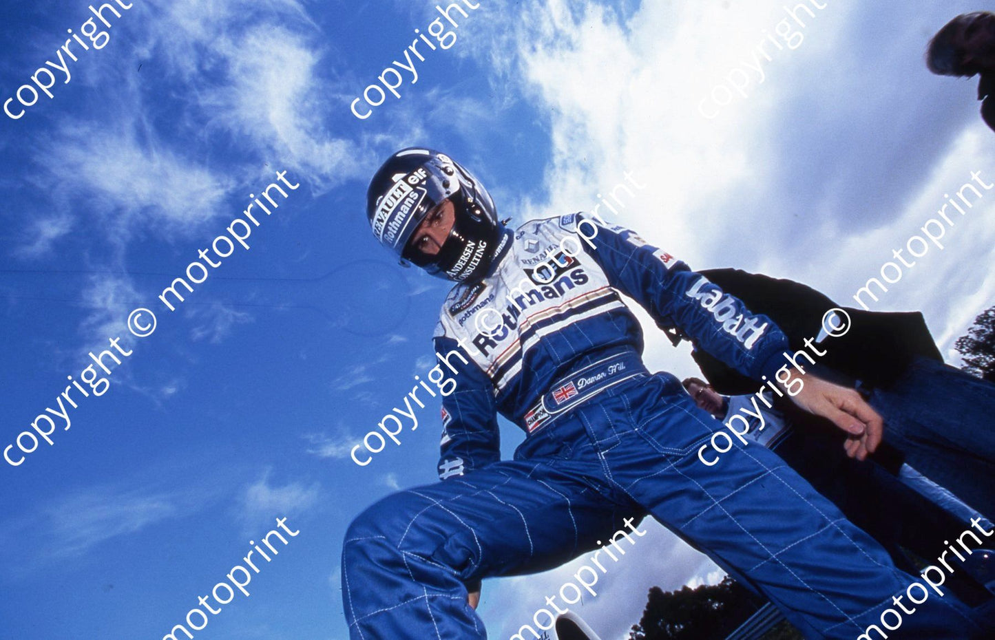 1996 Estoril team launch Portuguese GP Hill037