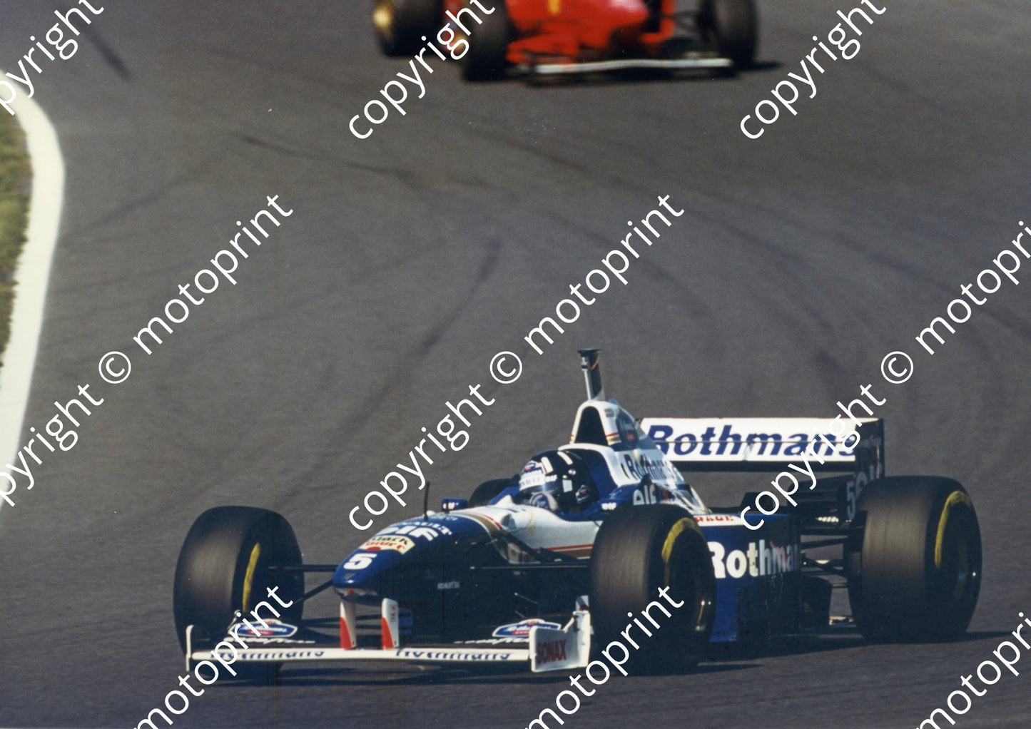 1996 Japanese Damon Hill Williams FW18  386