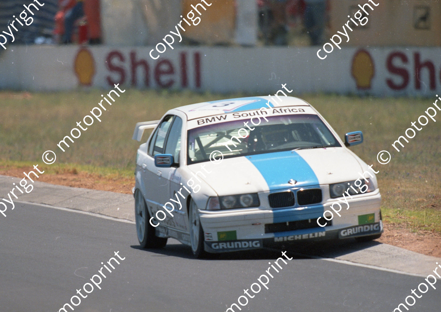 1996 Killarney Intnl Engen Super Touring 3 Shaun vd Linde, Jo Winkelhock BMW 318i (Watling Photo) (4)