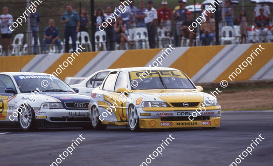1996 Kya Fleetcare Intnl 1 Mike Briggs Vectra 9 J-F Hemroulle Audi A4 (Watling Photo) (2)