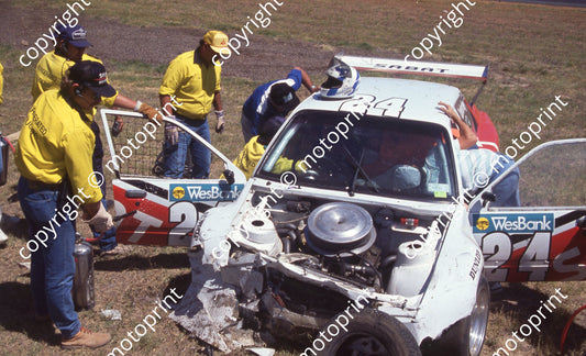 1996 Kya Wesbank V8 24 Lynton Dunkerley Opel Rekord (Watling Photo)