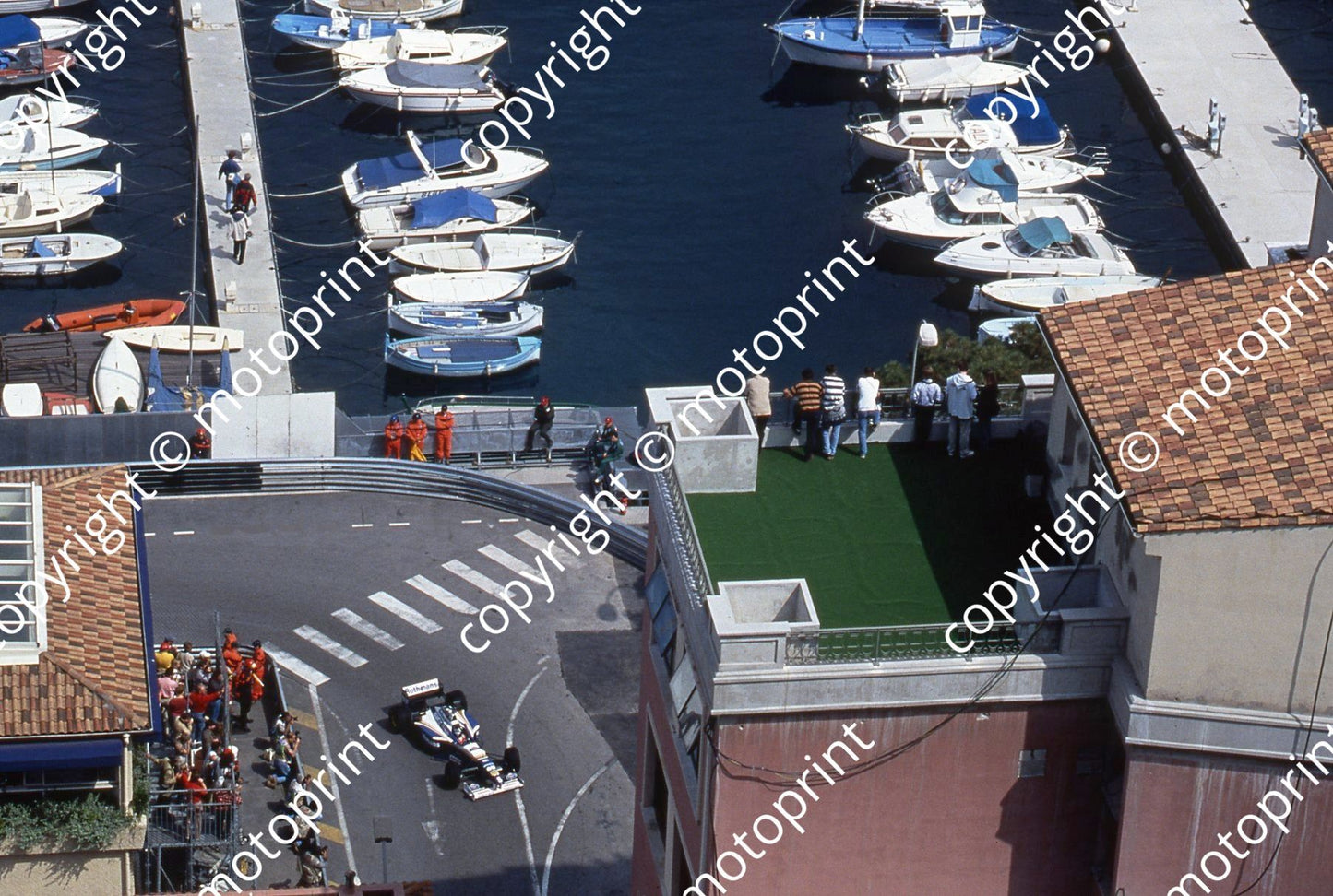 1996 Monaco GP Hill overhead 064