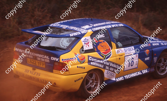 1996 Sasol Rally 16 Graham Nicholls, Ron Bilyard Ford ...(Watling Photo) (11)