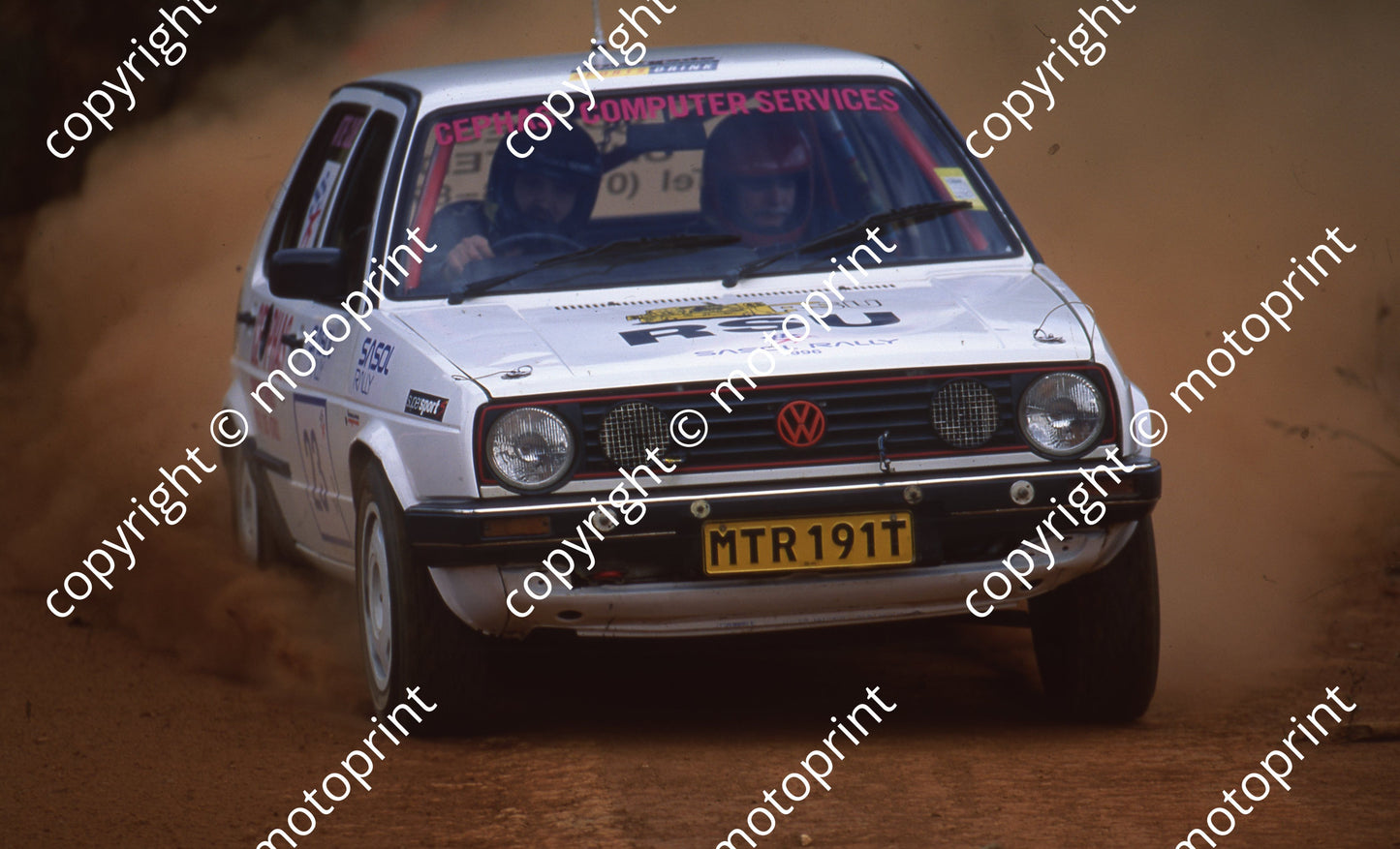 1996 Sasol Rally 23 Attie Cloete....Golf (Watling Photo)125 (3)