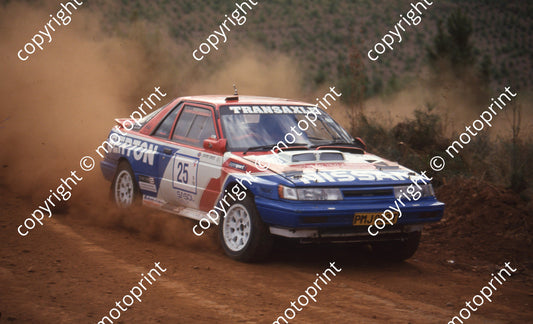 1996 Sasol Rally 25 Johann Fourie, Danny van Vuuren Sentra (Watling Photo)135 (1)