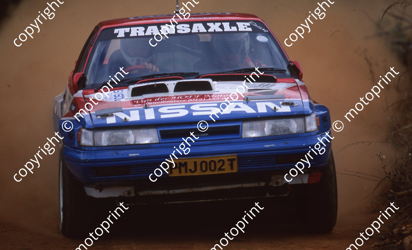 1996 Sasol Rally 25 Johann Fourie, Danny van Vuuren Sentra (Watling Photo)135 (2)