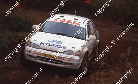 1996 Sasol Rally 2 Enzo Kuun, Guy Hodgson Hundai Accent 4x4 (Watling Photo) (2)