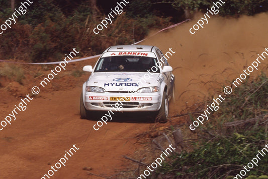 1996 Sasol Rally 2 Enzo Kuun, Guy Hodgson Hundai Accent 4x4 (Watling Photo) (4)