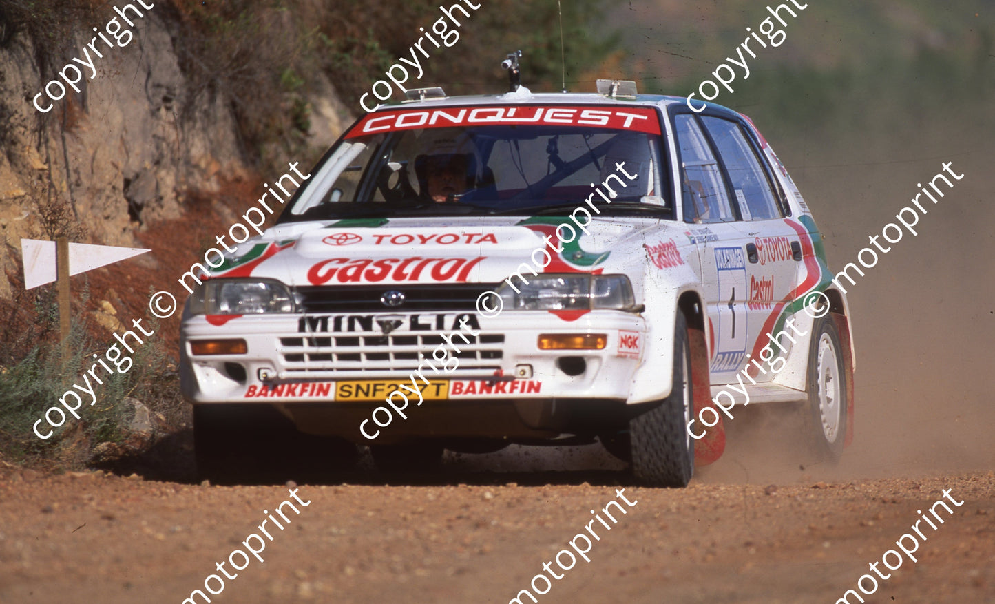 1996 VW Rally 1 Serge Damseaux spot the navigator Conquest (Watling Photo) (16)