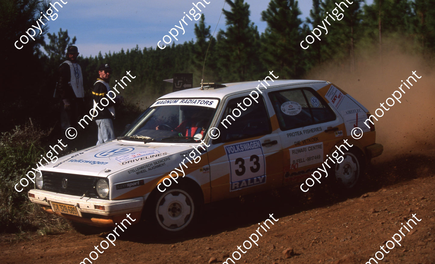 1996 VW Rally 33 Chris Truter, Rickus Smit GOlf (Watling Photo) (8)