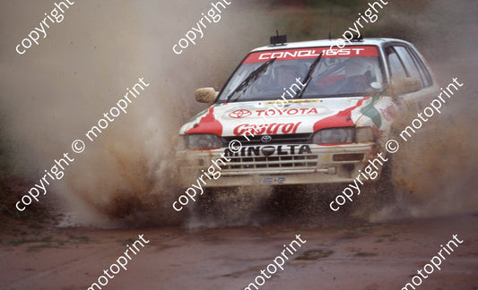 1997 AGIP Rally 1 Serge Damseaux, Vito Bonafede Conquest (Watling Photo)