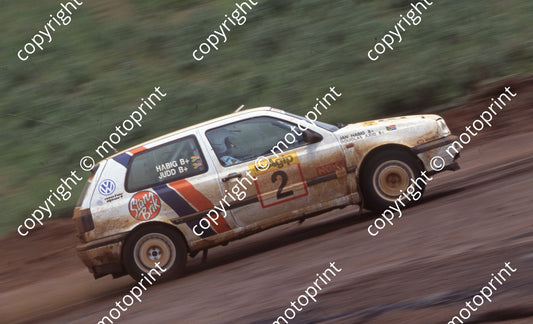 1997 AGIP Rally 2 Jan Habig, Douglas Judd Golf (Watling Photo) (4)