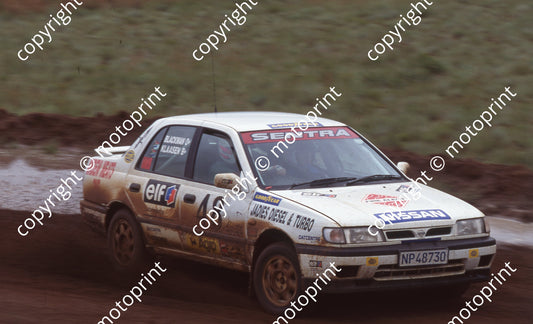 1997 AGIP Rally 48 Blackman, Klaasen Nissan (Watling Photo) (2)