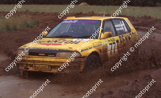 1997 AGIP Rally 77 Nico Higgs, Menno Havelaar Golf (Watling Photo) (2)