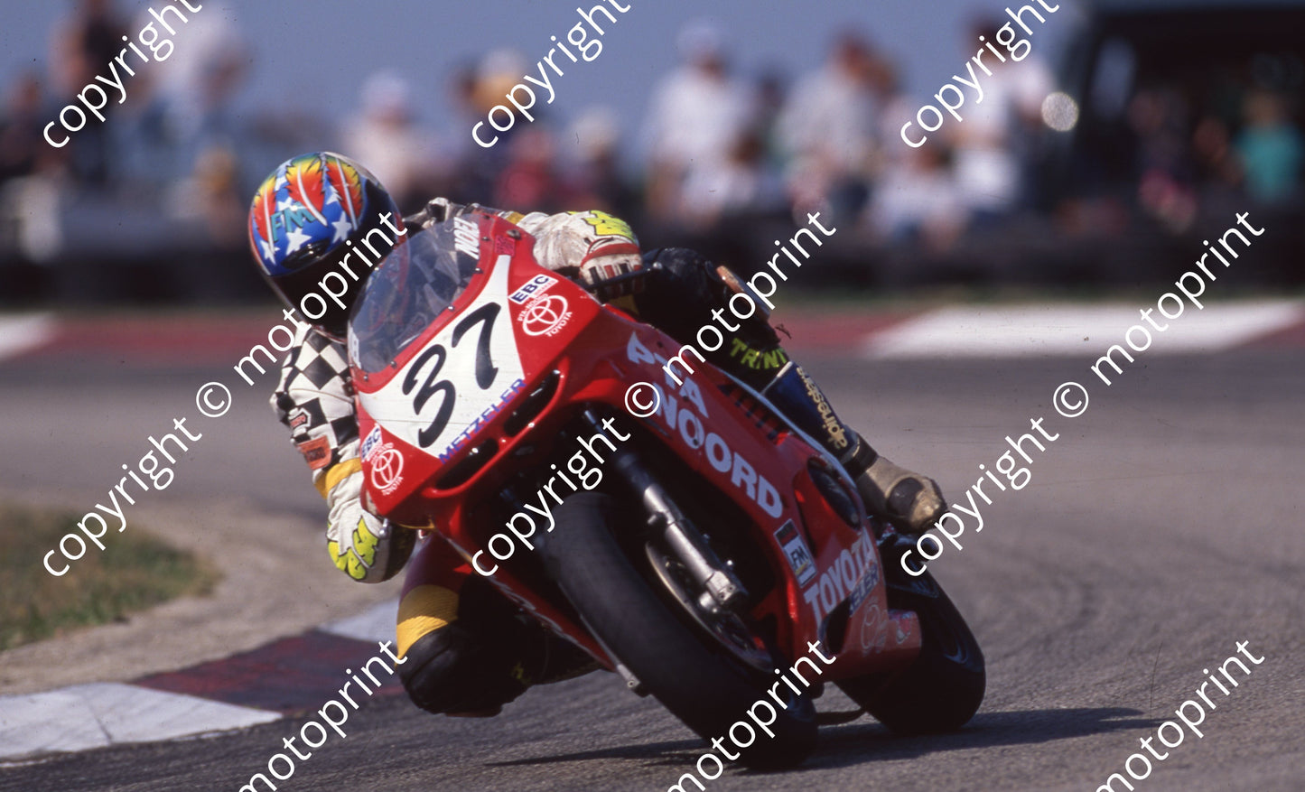 1997 Aldo MC 37 Noel Haarhoff Kawasaki ZXR (Watling Photo)