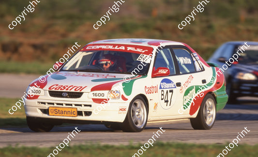 1997 Aldo Stannic 47 Mike White Corolla RSi (Watling Photo) (9)