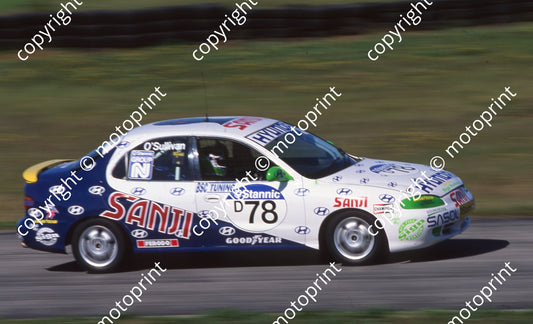 1997 Aldo Stannic 78 Mike OSullivan Elantra GLS (Watling Photo) (28)
