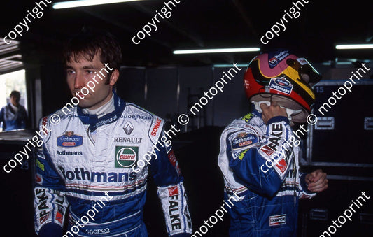 1997 Argentinian GP Frentzen Villeneuve 302