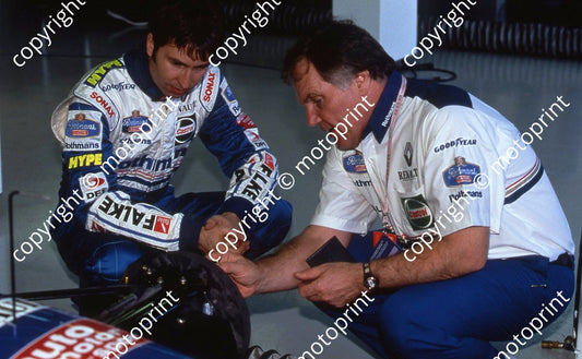 1997 Australian GP Frentzen Patrick Head 292