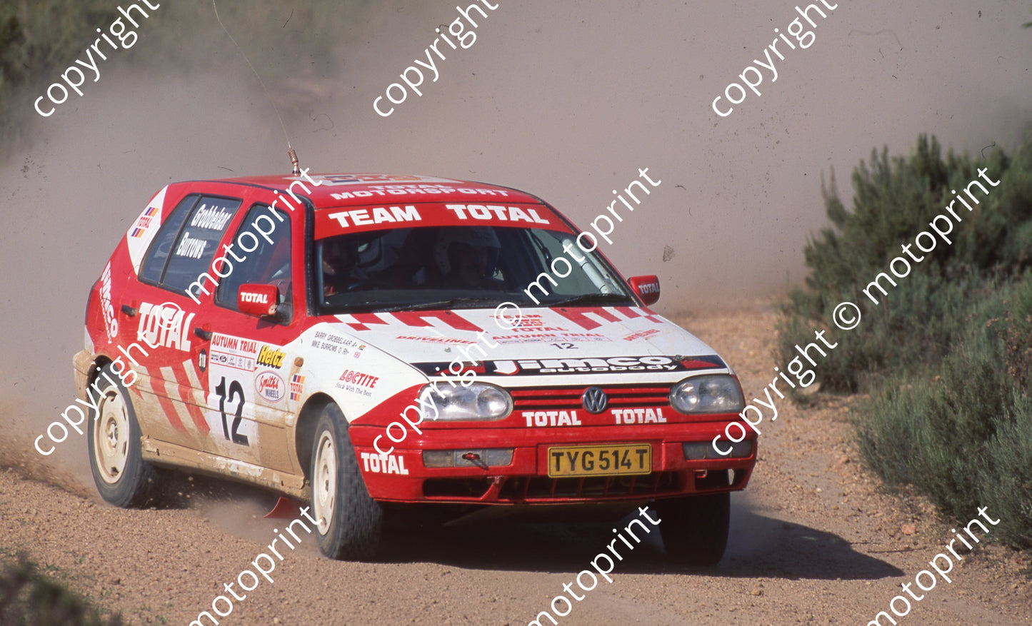 1997 Autumn Trial 12 Barry Grobbelaar, Mike Burrows Golf (Watling Photo) (2)