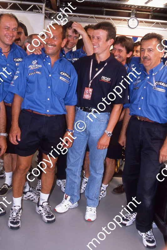 1997 Belgian GP Panis Prost team 319