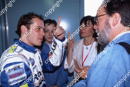 1997 Canadian GP Villeneuve and his mother 311