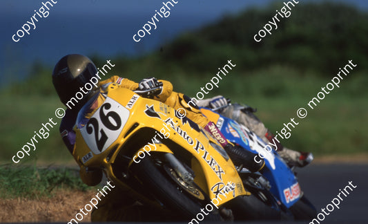 1997 EL MC 26 Clinton Pienaar Honda CBR600 (Colin Watling Photographic)