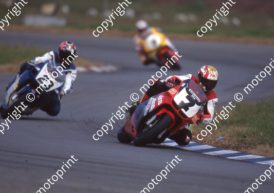 1997 EL MC 7 Dave Petersen Kawasaki ZXR600 23 Brad Anassis Suzuki GSXR 600(Colin Watling Photographic)220