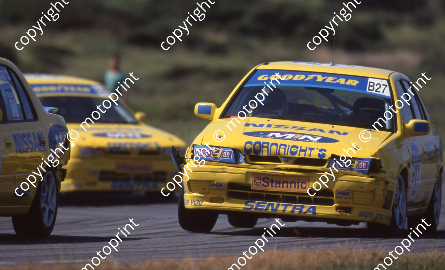 1997 EL Stannic 27 Stephen Corna Sentra 200STI NOTE DAMAGE (Watling Photographic)(1)