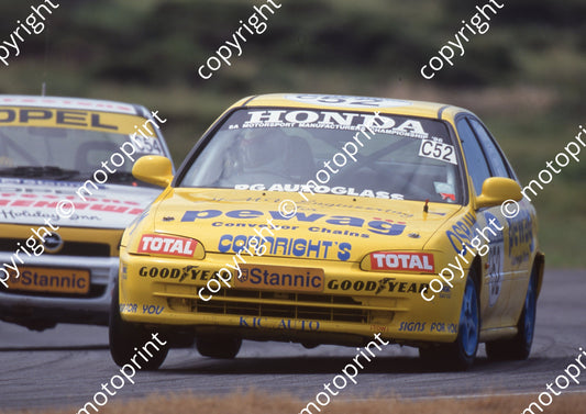1997 EL Stannic 52 Mike Frankle Honda Ballade 180i (Colin Watling Photographic)