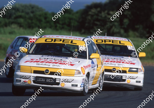 1997 EL Stannic 54 Silvio Scribante 53 Stephen Taylor Opel Kadett 180iS (Watling Photo) (5)