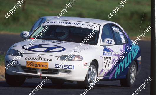 1997 EL Stannic 77 Dave Kopke Hyundai Elantra GLS (Watling Photo) (3)