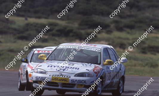 1997 EL Stannic 78 Mike OSullivan Hyundai Elantra GLS (Colin Watling Photogr) (3)