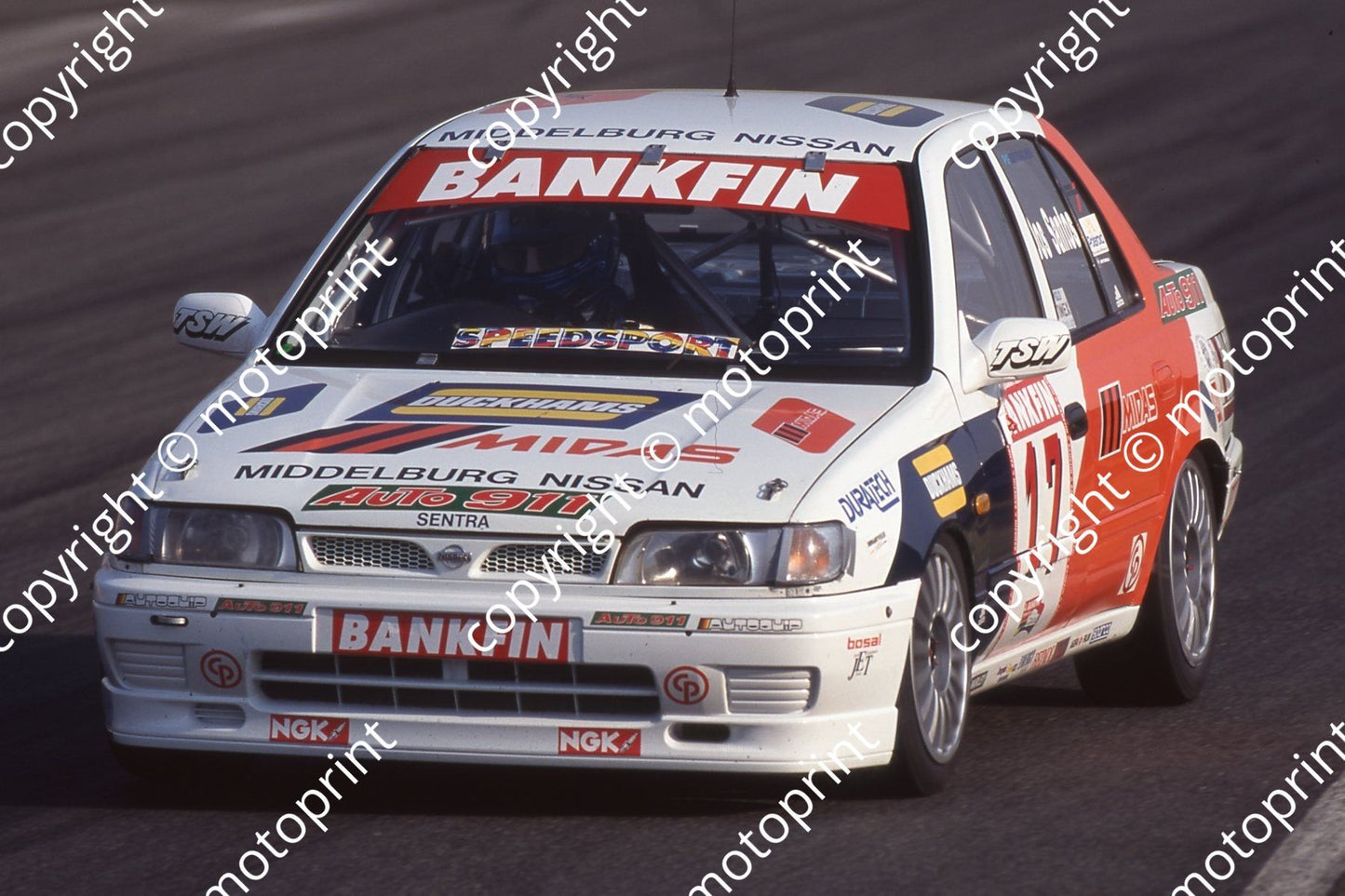 1997 Kya Bankfin 17 Marcos dos Santos Nissan Sentra compare colour scheme (Watling Photo) (18)